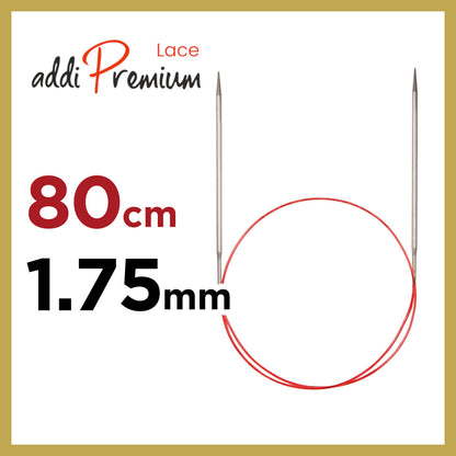 アディ プレミアムレース addi Premium Lace 80cm 輪針1.75mm