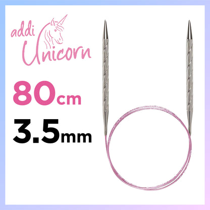 アディ ユニコーン 80cm  3.5mmメタル輪針 ドイツ製