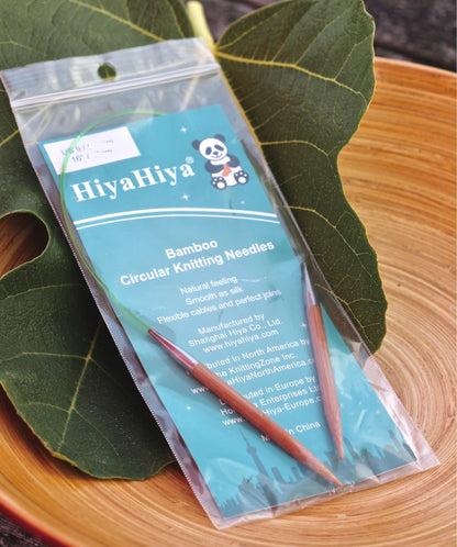 ヒヤヒヤ バンブー（HiyaHiya Bamboo）80cm 固定式輪針 イメージ