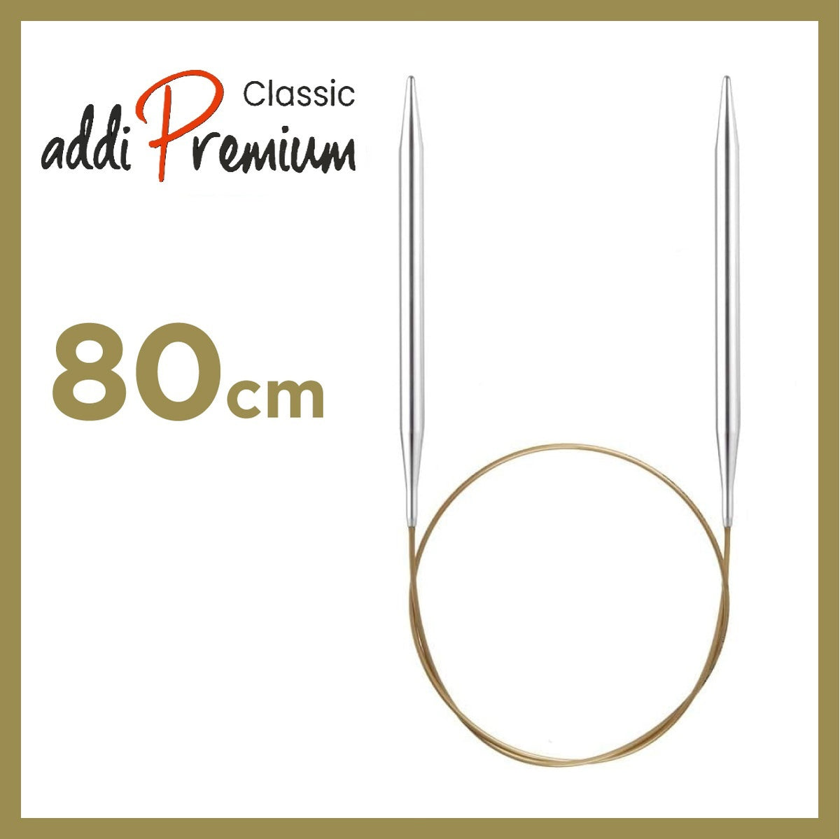 アディ プレミアム クラシック（addi Premium Classic）80cm メタル輪針のサムネイル