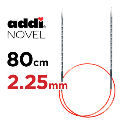 アディ ノベル レース 輪針 80cm 2.25mm addi Novel Lace 80cm 