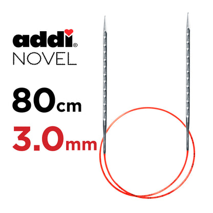 アディ ノベル レース 輪針 80cm 3.0mm addi Novel Lace 80cm 
