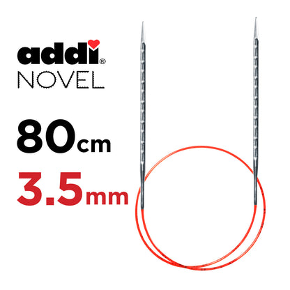 アディ ノベル レース 輪針 80cm 3.5mm addi Novel Lace 80cm 