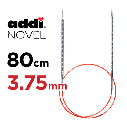 アディ ノベル レース 輪針 80cm 3.75mm addi Novel Lace 80cm 