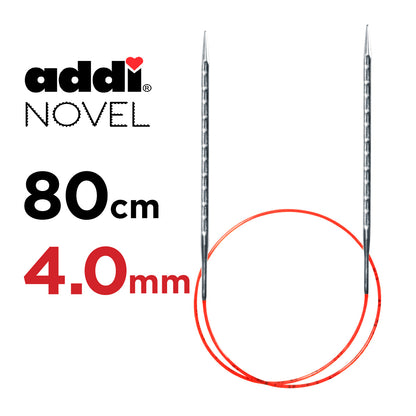アディ ノベル レース 輪針 80cm 4.0mm addi Novel Lace 80cm 