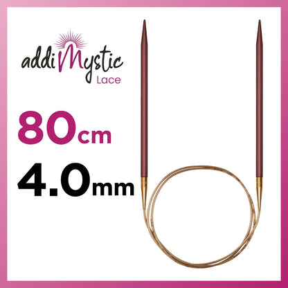 アディ ミスティック addi Mystic 輪針 80cm 4.0mm メタル輪針