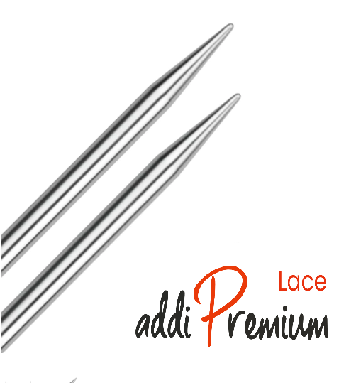 アディ プレミアムレース addi Premium Lace 80cm 輪針の鋭角な針先